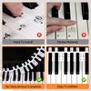 Piano Keyboard Stickers,Piano Notes Guide for Beginner 61/54/49/37 Keyboard Digital