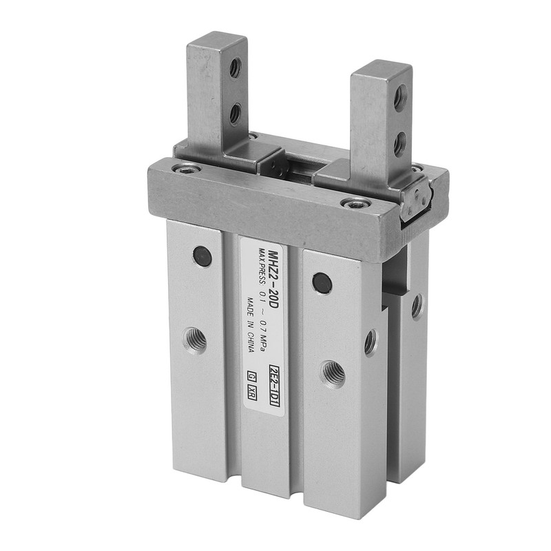 Air Pneumatic Parallel Gripper SMC Type Small Finger Cylinder Inlet