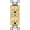 Enerlites Elite Series Gold Duplex Receptacle Wall Outlet 3-Wire 2-Pole