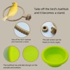 Jindizi 1 Pcs Bird Bath for Cage Small Bird Bath
