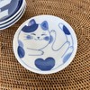 Fukubeya Mino Ware Nekogura Small Plate, 3.9 inches (10 cm)