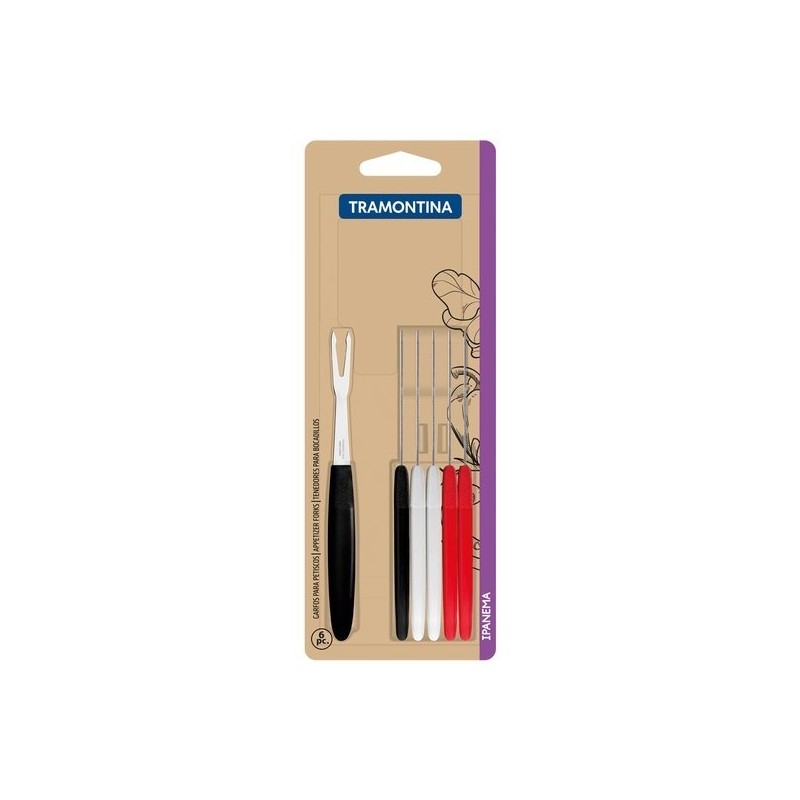 (Tramontana) Tramontana Ipanema Fruit Fork 6-Piece Set / (트라몬타나)트라몬티나 이파네마