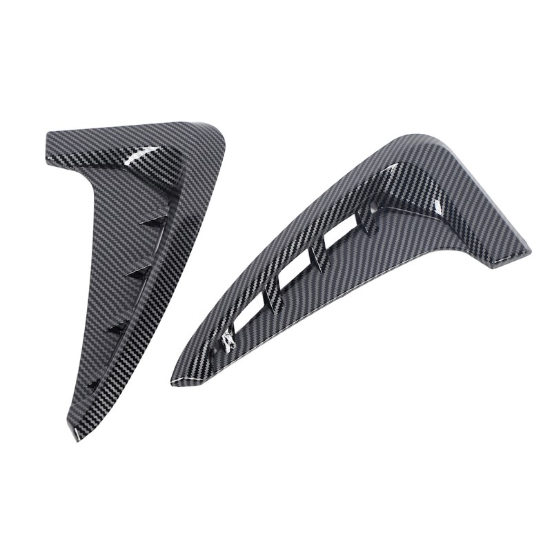 2PCS Car Front Side Air Vent Cover Decorative Gills Side