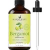 Handcraft Blends Bergamot Essential Oil – 1 Fl Oz –