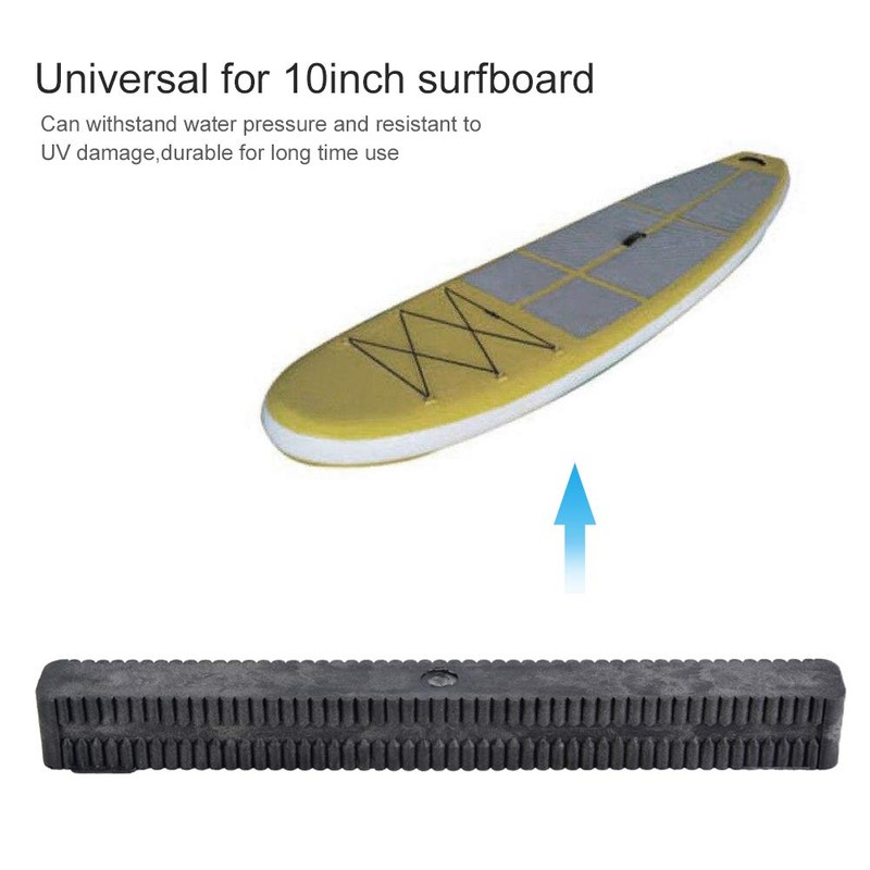 10" Surfboard Ladder Slot Surfboard Fin Box Longboard Tail Fin