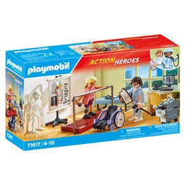 PLAYMOBIL Action Heroes 71617 Orthopaedics, Loving Treatment of Patients, Made from Over 80% Recycled and Bio-Based Materials, Detailed Toy for Children from 4 Years