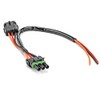 Mofun 2017-2022 Can Am Maverick X3 Tail Light Auxiliary Power Plug Harness for Whip Light,Rear Chase Light,License Plate