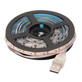 Plant Grow Light Strip Full Spectrum Waterproof USB Powered LED Plant Growth Lamp for DIY Hydroponic Grow Tent 5V 3 Meters / 9.8ft