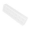 Clear Acrylic Vase Rectangular Elegant Centerpiece Flower Vase for Home