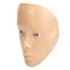 Makeup Practice Face with Plastic Stand 5D Silicone Full Face