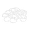 uxcell Silicone O-Rings, 20mm Inner Diameter, 26mm OD, 3mm Width,
