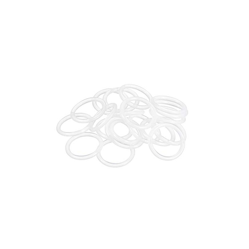 uxcell Silicone O-Rings, 20mm Inner Diameter, 26mm OD, 3mm Width,