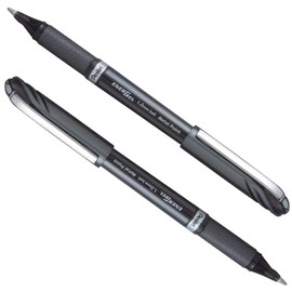 Pentel de México Bolígrafo Energel Ink Blíster Diseño Sport Tinta Negra 2 Piezas/Punta de Aguja-BL30BP2-A
