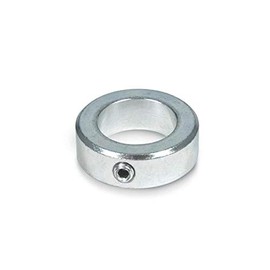 Adjusting rings, galvanised steel d1 = 12 mm / d2 = 22 mm / d3 = M6 x 8 / width = 12 mm