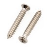 Musiclily Ultra M2.6x18mm Stainless Steel Bridge Escutcheon Screws Millimeter Flat