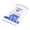 abalorio redondas sueltas de ágata azul de 8 mm para