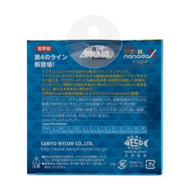 Sanyo Nylon Nano Duck Line Uproad GT-R nanodaX Crystal Hard 100m 10lb Crystal Clear