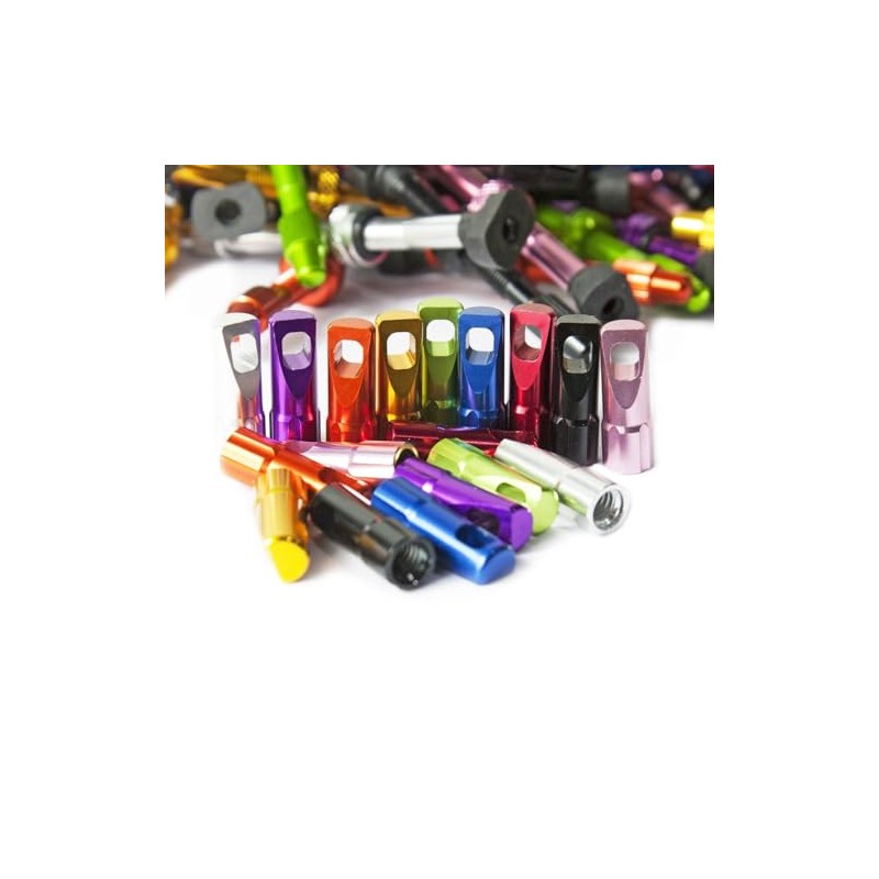 JRC Components Lightweight Aluminium Valve Cap Set - Presta Compatible