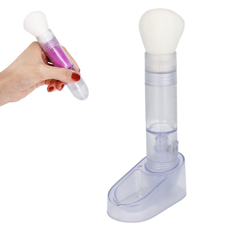 Nail Dust Brush 2 in 1 Multifunction Utilities Comfortable Grip