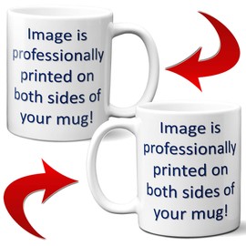 Funny Old English Sheepdog Gift Mug. 97 Per Cent Chance. Dog Themed Gift For Women & Men. 11 Ounces.