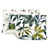 Reversible Type Placemat, Set of 2, 100% Cotton, 11.8 x