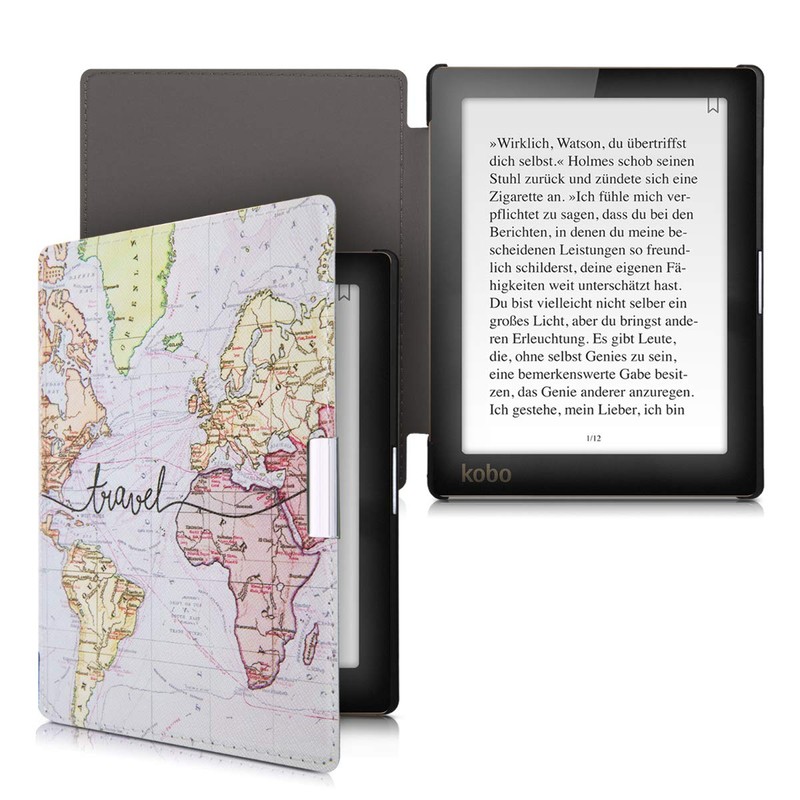 kwmobile Flip Case Compatible with Kobo Aura Edition 1 Case