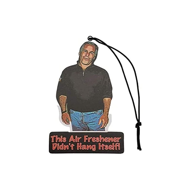 Bulletproof Enterprise Jeffrey Epstein Air Freshener (1 Pack)