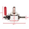 Raider 07-7118 Universal 90-Degree Turn Fuel Shut Off Valve -