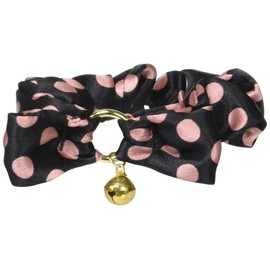 Meister Collar M0286BK Meister Free Color BIG Dot Black M Size