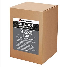 Steel Shot S-330 - Blasting Media - Medium Shot Size (15lb)