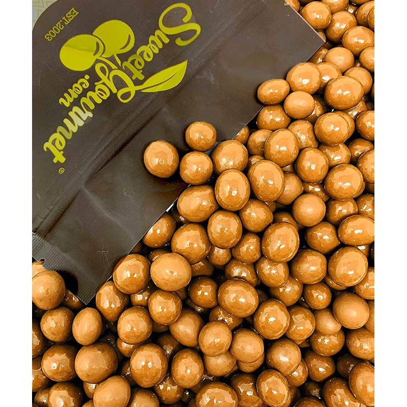 SweetGourmet Milk Chocolate Covered Espresso Coffee Beans (1Lb)