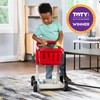 Radio Flyer Toddler Shopping Cart Walker with Wheels, Lights, and