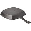 Jim Beam JB0217 10.5" Pre Seasoned Cast Iron Square Skillet