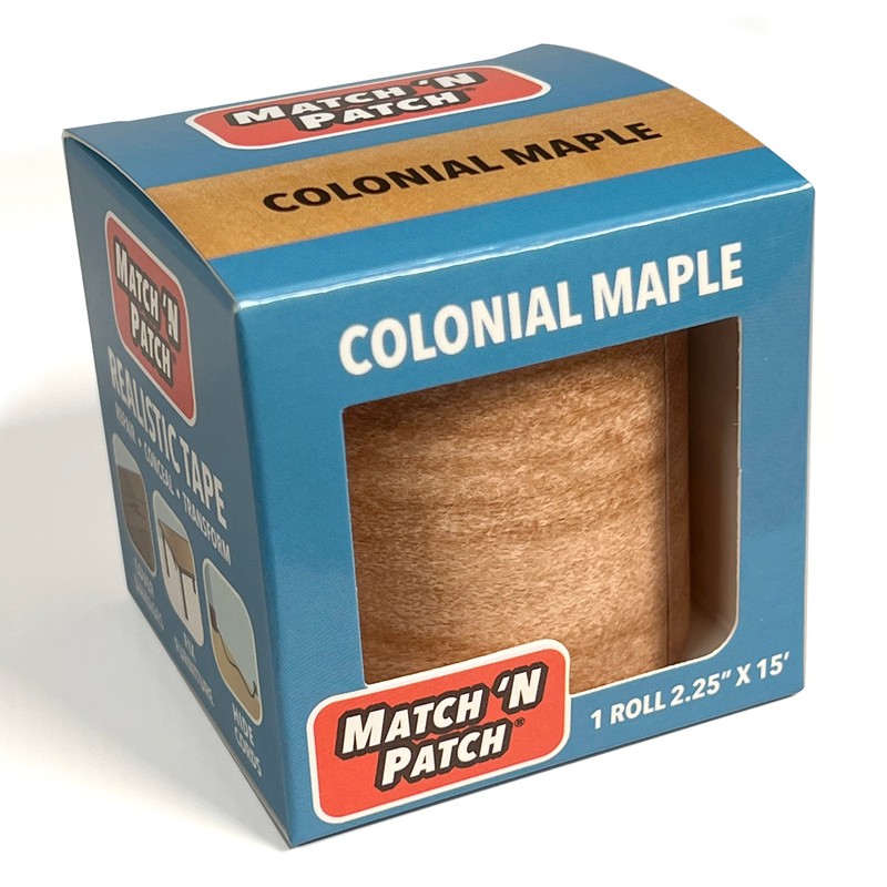 MATCH 'N PATCH Realistic Wood Grain Repair Tape - Durable
