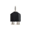 Hosa GRM-193 Dual RCA to 3.5 mm TRS Adaptor