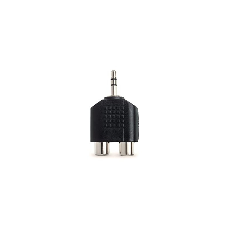 Hosa GRM-193 Dual RCA to 3.5 mm TRS Adaptor