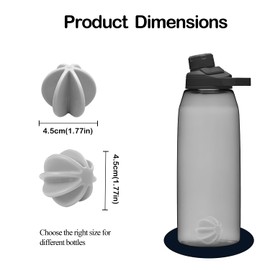 midgreyeye 4 Stück Kunststoff Shaker Kugel Shaker Proteinshake Shaker Ball Sport Fitness Shaker Eiweiß Eiweiss Shaker Für Protein Blended Getränke (PP)(4.5 * 4.5cm)