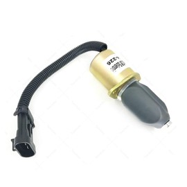 WFLNHB 6681513 Fuel Shut Off Solenoid Fit for Kubota Bobcat Skid Steer S150 S160 S175 S185 T190 751