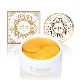 Gold Diamond Eye Patch Hydrogel Eye Pack (Total of 60 Sheets), Eye Patch, Eye Pack, Eye Care, Eye Mask for Eyes Cream