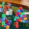 Lemicin 36 Piece 19mm Casino Style Craps Dice Sets Acrylic