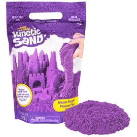 Kinetic Sand 907 g Purple in a Bag - Original Kinetic Sand from Sweden for Creative Indoor Sand Play, Meets All Legal Requirements, Promotes Fine Motor Skills, for Children from 3 Years