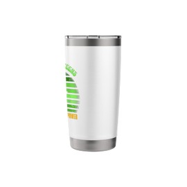 Grow Microgreens What’s Your Superpower? Funny Urban Farming Stainless Steel Insulated Tumbler