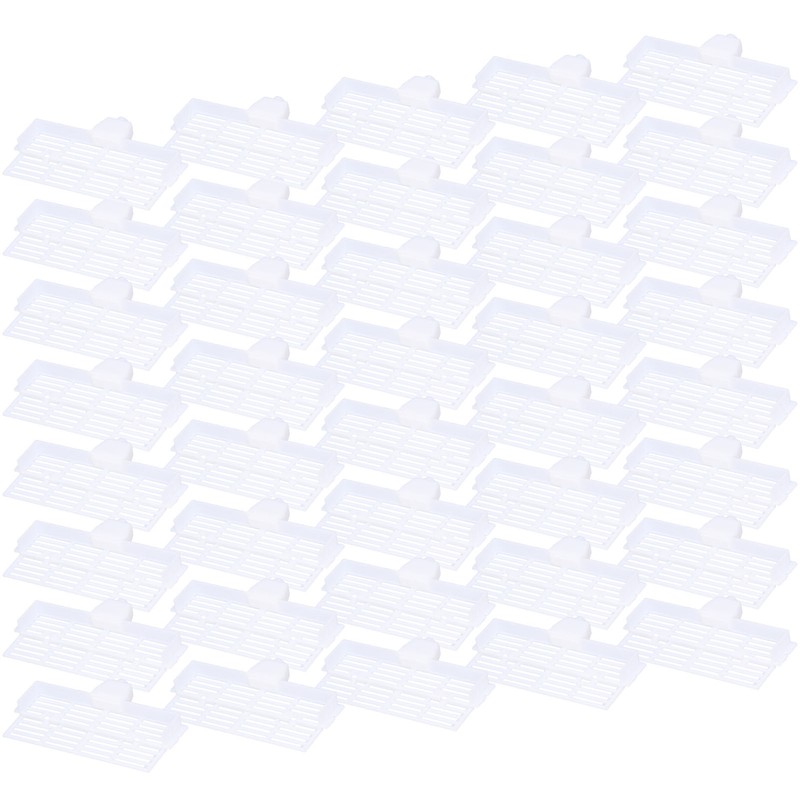 40PCS Beekeeping Prevent Escape Frame Queen Bee Plastic Spacer Frame