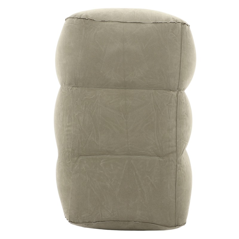 Inflatable Foot Rest Promote Blood Circulation Relieve Fatigue PVC Flocking