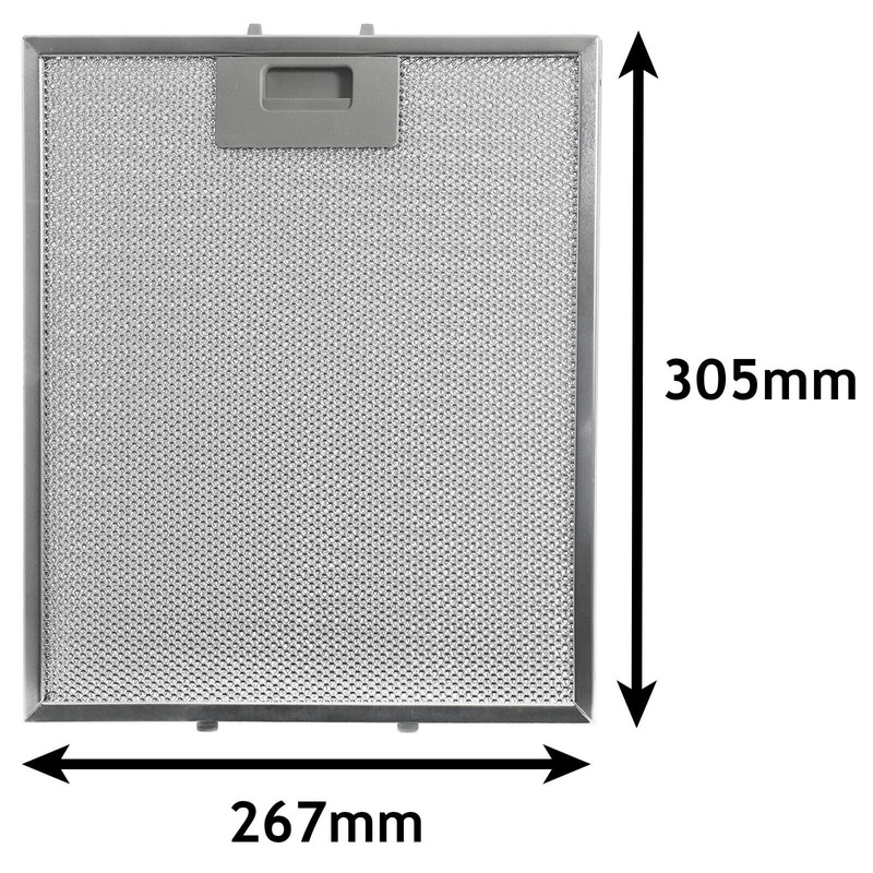 SPARES2GO Vent Extractor Aluminium Mesh Filter for Ignis Oven Cooker