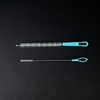 Set of 2 Tumbler and Straw Cleaning Brushes Set 6ea