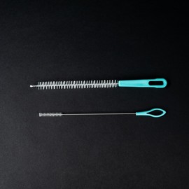 Set of 2 Tumbler and Straw Cleaning Brushes Set 6ea