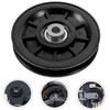 Totority Cable Pulley Wheel Fitness Accessory Black Pulley Wheel for