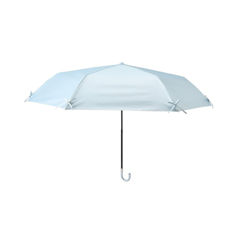 Francfranc Flanc Blackout Ribbon Folding Umbrella, 19.7 inches (50 cm)