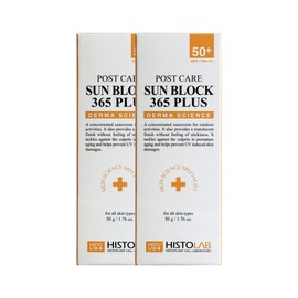 Histolab Post Laser Sun Block 365 Plus 50ml (SPF50+) 2 pcs JJ Mall / 히스토랩 포스트 레이저 선 블럭 365 플러스 50ml(SPF50+) 2개  JJ몰